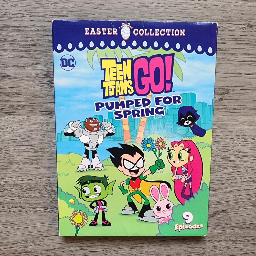 Teen Titans Go! Pumped for Spring DVD DC Comics Children's Animated TV Series